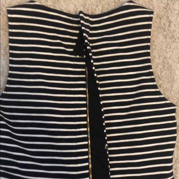 Xs black and white stripe jcrew top - Picture 3 of 3